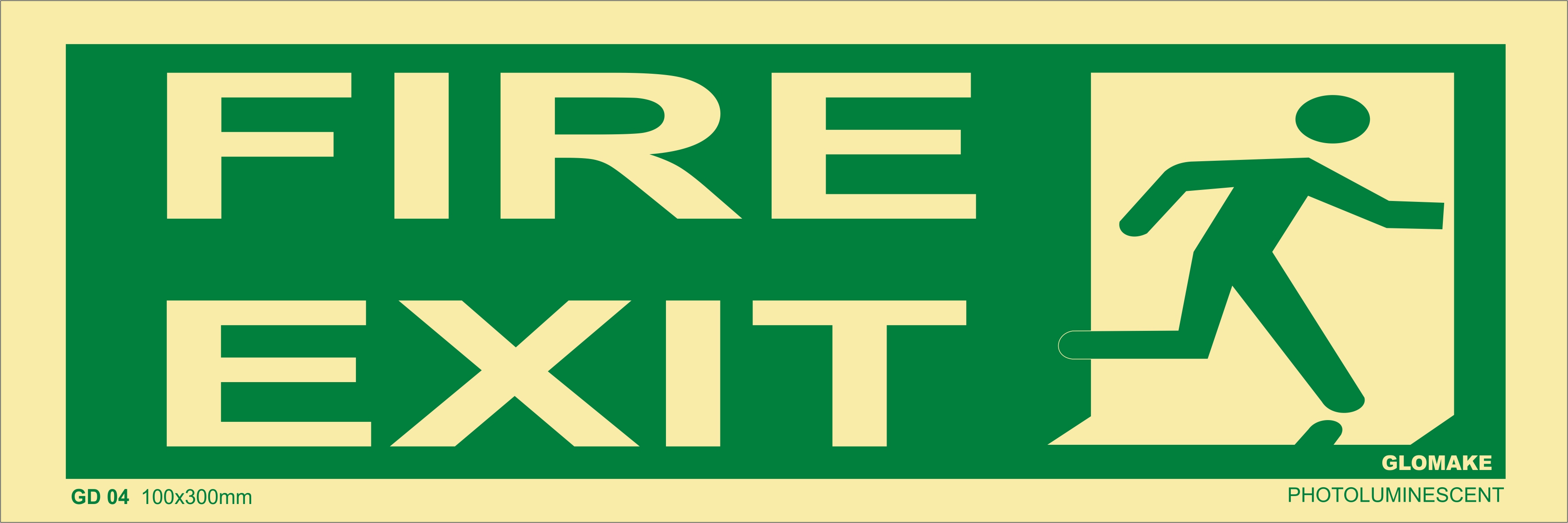 FIRE EXIT RIGHT
(GD 04)